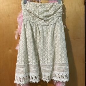 Cute cream summer dress ☀️ 👗